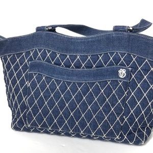 Denim and Paisley Vera Bradley Shoulder Bag